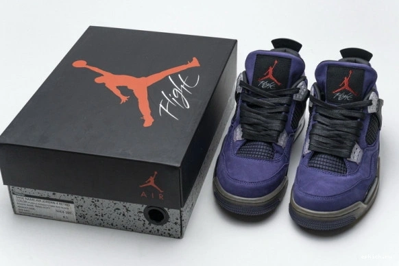 Rep EP Retro Scott Travis Purple AJ4-766302 4 Air x Jordan AJ4-766302 0303